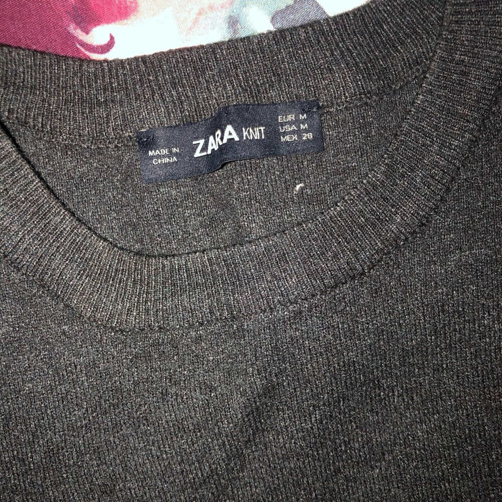 Zara grey sweater
